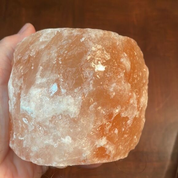Pink Himalayan Salt Rock Tea Light Candle Holder Natural Alternative Hea… - Picture 4 of 7